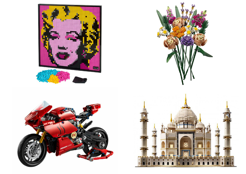 バイク、アート作品、世界遺産…… 大人がハマるレゴの世界