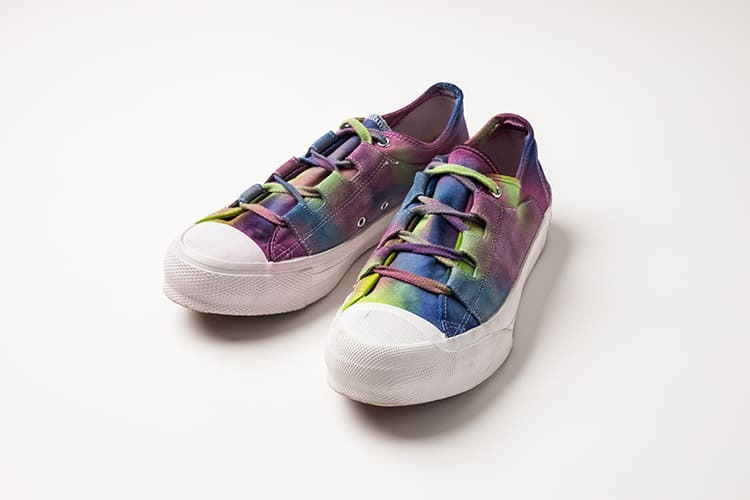 NEEDLES Asymmetric Ghillie Sneaker/Over Dye