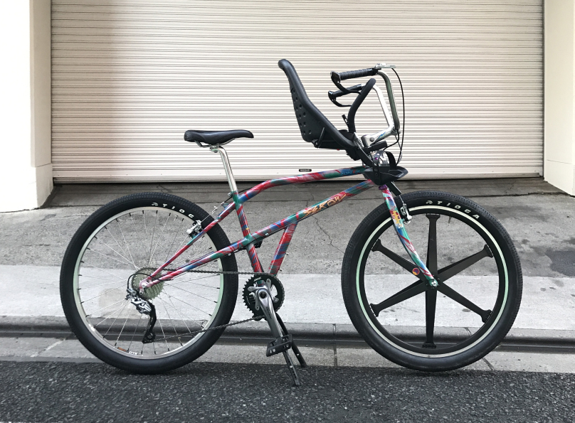 自転車カスタム】チャイルドシートを付けてもカッコ良く、趣味にも 