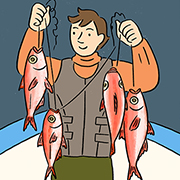 サラリーマン“アングラー”釣り五郎がゆく！#16
高級魚を多点がけ！【キンメダイ編】
