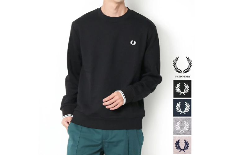 フレッドペリー Crew Neck Sweatshirt