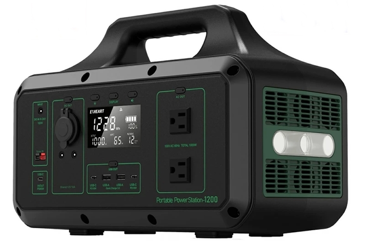リン酸鉄リチウムバッテリー ポータブルパワーステーション ESPL-1200G