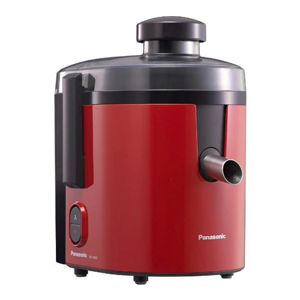 【短時間でジュースが作れる】PANASONIC パナソニック 高速ジューサー MJ-H200(R-レッド)