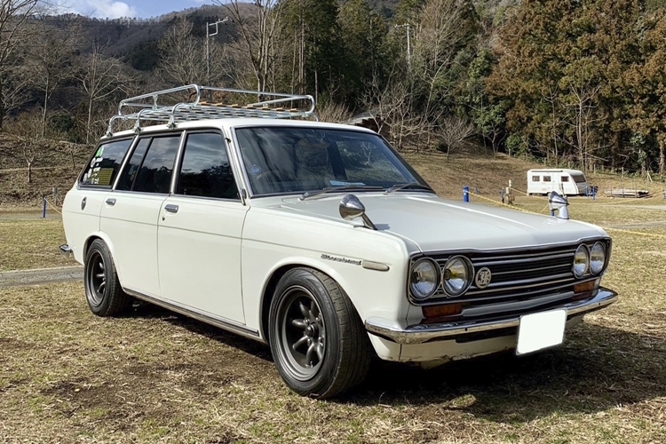 日産 ダットサン ブルーバード510ワゴン 全体像