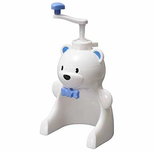【かき氷作りの楽しさが味わえる】パール金属 D-1327 おウチで簡単 しろくまくんかき氷器