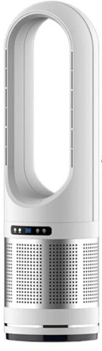 【夏も冬も快適に過ごせるタワーファン】温風機能付ブレードレスファン(コンパクト)46インチ