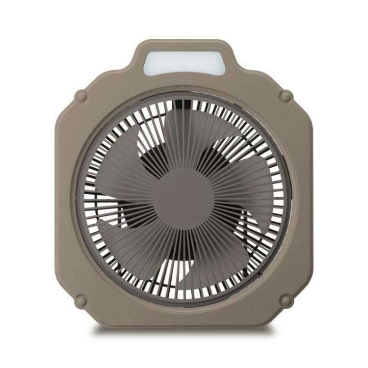 【IPX4準拠の防水性能】ドウシシャ ウインドギア サーキュレーター 扇風機 LEDライト付き