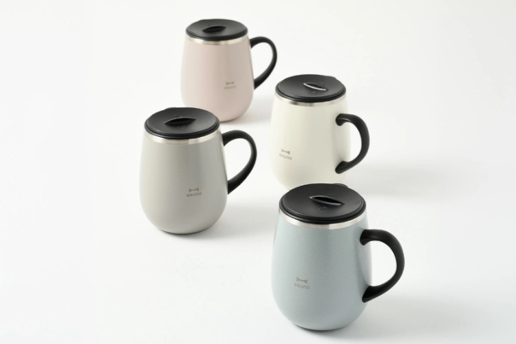 BRUNO　ふた付きステンレスマグ tall 460ml 