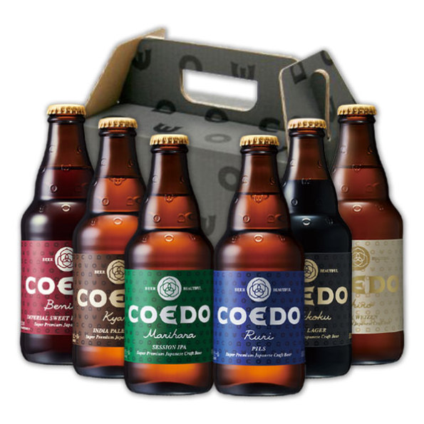 【クラフトビールの魅力が満載】COEDO 瓶6本入りテイスティングセット