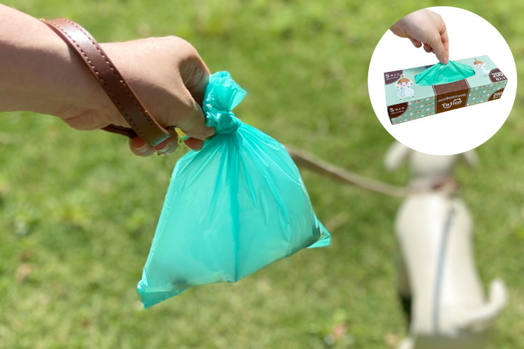 うんちのニオイを閉じ込める袋 「トジコ 防臭袋」