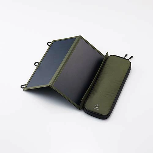 【野外で電気を充電】エレコム ソーラー充電器 NESTOUT ソーラーチャージャー SOLAR-1