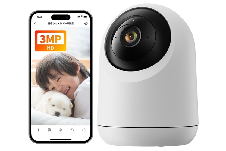 スイッチボット 見守りカメラPlus 3MP 【複数台のカメラで同時チェック可能】