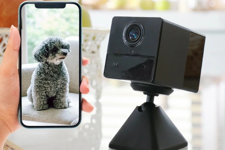 EZVIZ ペットカメラ・見守りカメラ 【卓上設置＆マグネット設置が可能/バッテリー内蔵】