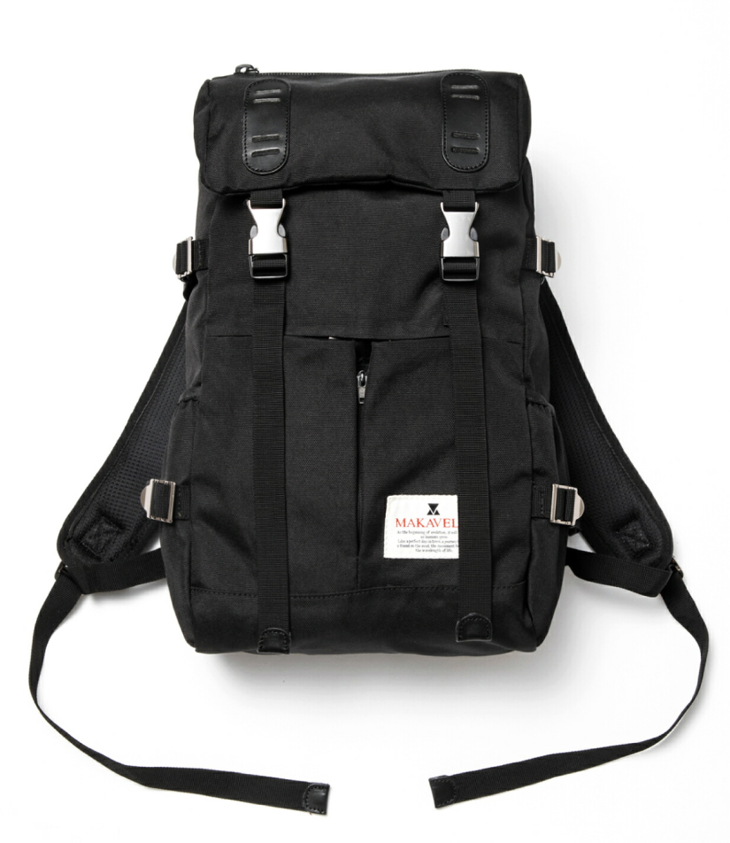 【機能的でお洒落なデザイン】MAKAVELIC TRUCKS DOUBLE BELT PMD MIX DAYPACK