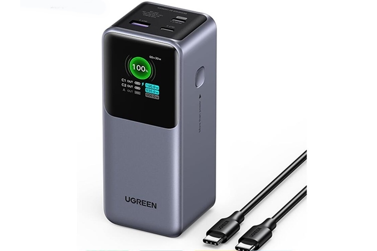 UGREEN モバイルバッテリー【マルチ保護機能搭載/スマホからノートPCまで充電可能】