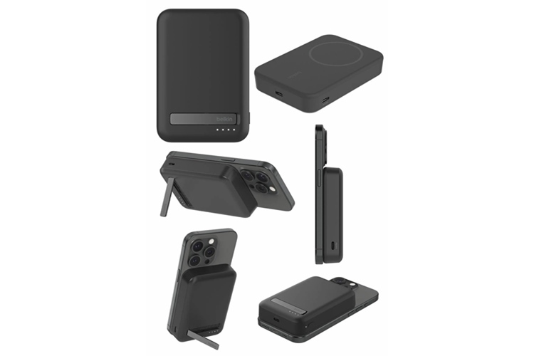 BELKIN BoostCharge Pro Qi2 モバイルバッテリー 【ワイヤレス充電にも対応/過充電防止機能によりパワフルな充電可能】