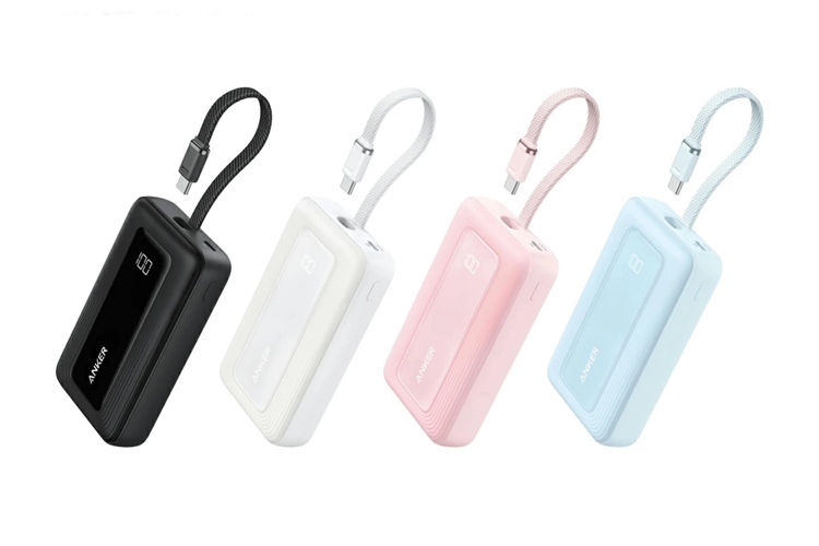 Anker / Anker Zolo Power Bank (10000mAh, 30W, Built-In USB-Cケーブル)【機内持ち込みOK】