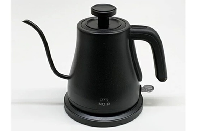 6. YAMADASELECT（ヤマダセレクト） NU-K08H1 スリムノズルケトル SerieNoir 0.8L ブラック【シンプルな機能のコーヒーケトル】