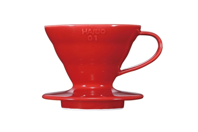 3. HARIO V60透過ドリッパー セラミック【スパイラルリブで最適な抽出】