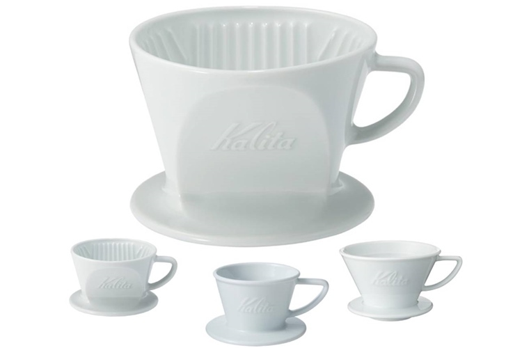 8. Kalita コーヒードリッパー HA101 / HA102 / HA155 / HA185 【どこまでも薄く仕上げられたボディが特徴】