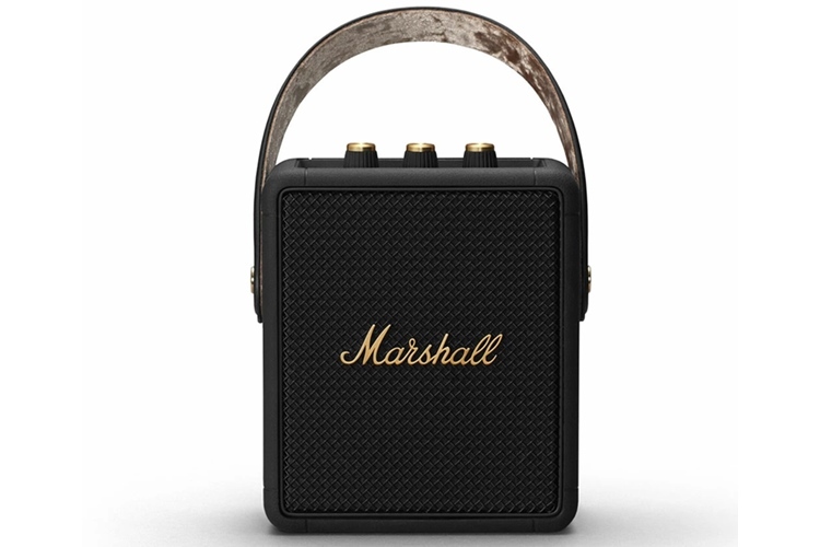 3. MARSHALL Stockwell II Black & Brass【全方位にサウンドを届けられて内外を問わず使用可能】