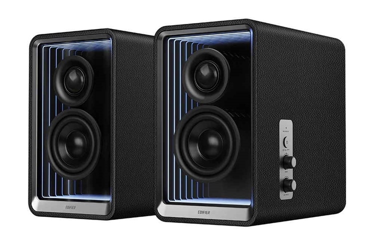 13. Edifier QR65-BK【音楽に連動して1600万色が光るLED証明搭載】