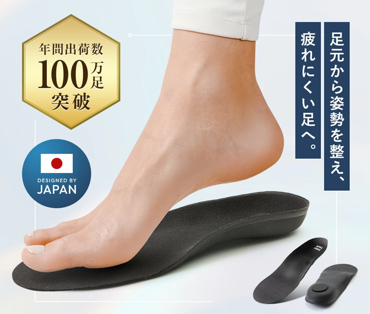 TekuTech 姿勢サポート インソール