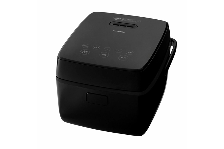 6. ツインバード はやくておいしい3合IH炊飯器【最短19分で炊ける早炊き機能搭載】