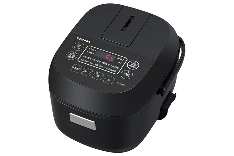 22. 東芝 マイコンジャー炊飯器 (3合炊き) RC-5MFM-K【水加減が難しい麦ご飯 も手軽に可能】
