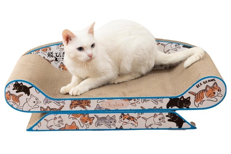 18. キーテイル にゃんネイルソファー【多彩な種類から選べる / 台座は着脱でき多彩に使える】