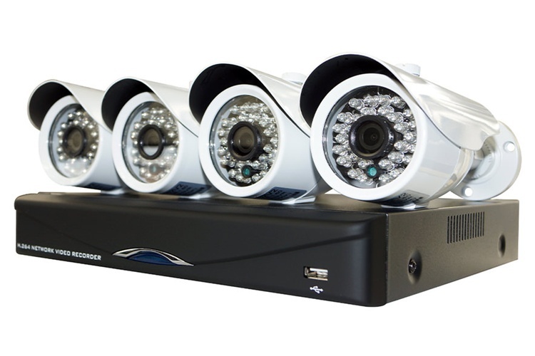 1. POE130-30G 511万高画質 防犯カメラ 4台セット【最大8台まで増設可能】