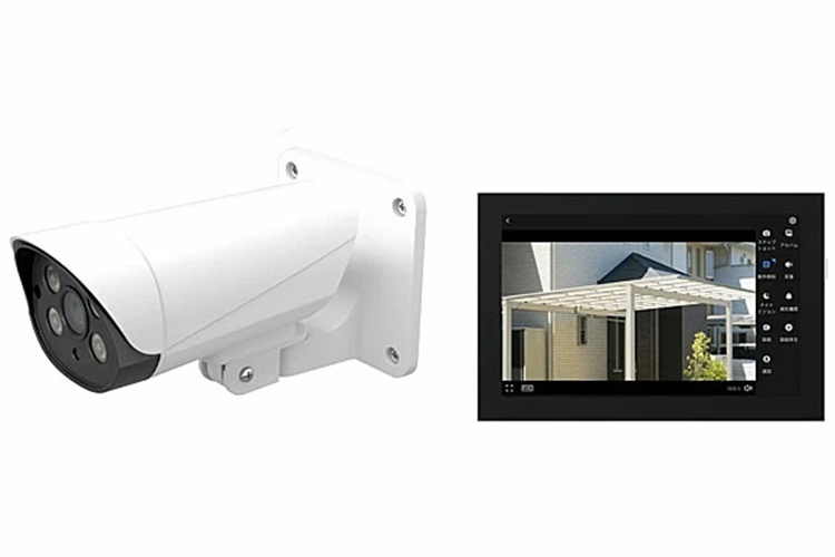 10. パナソニック モニター付き屋外カメラ VL-CV100K【動作検知とAIによる人検知の2つの検知機能搭載】