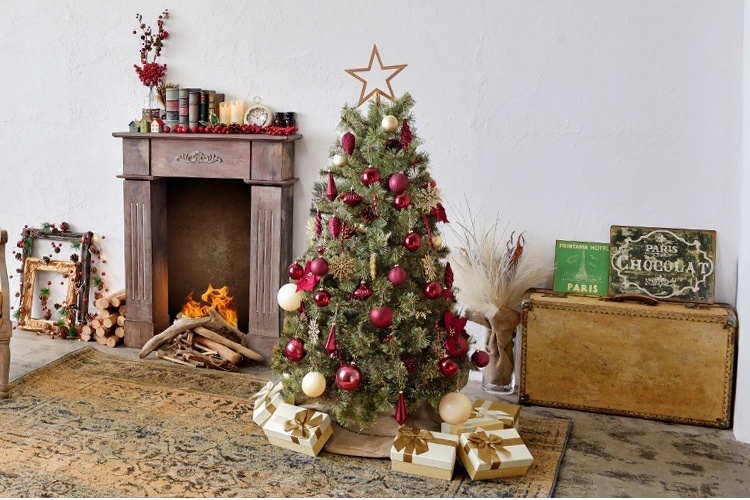 3. Alsace アルザスツリー 120cm 【職人が手がけたまるで本物のようなクリスマスツリー】