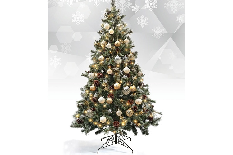 18. Bethlehem-EX ツリー＆オーナメントセット 180cm【オーナメントがなくても感じる存在感】