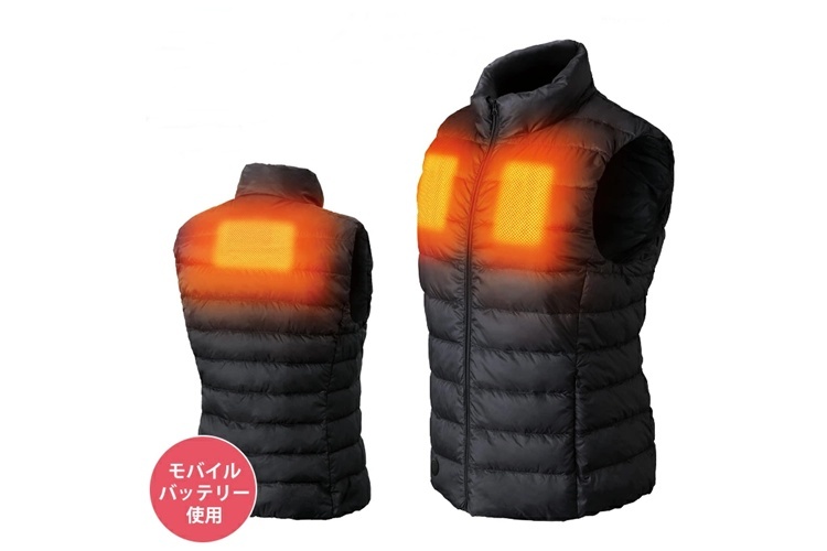 ヒートウェアウィメンズインナーベスト HW-01W【ダウンの黄金比を実現】