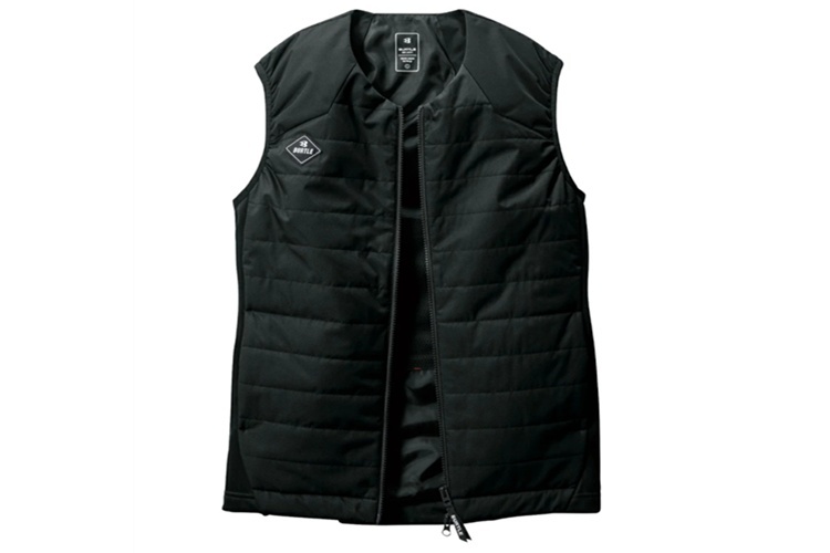 3214 ヒーターベスト【撥水加工が施され急な雨に対応】