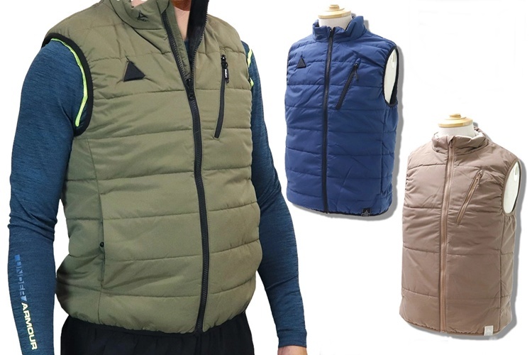 ウィンドコアヒーターベスト WZ7100【防風素材により屋外での活動が快適に】