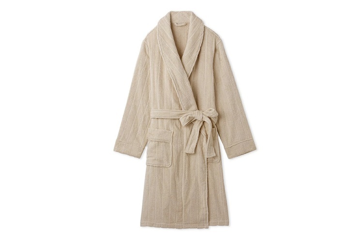 ジェラートピケ タオルローブ puct229123【お洒落で出先でも使える】