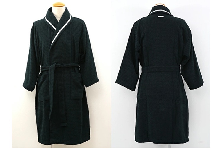 今治タオル idee Zora ワッフルバスローブ Lサイズ【保温性に優れる】