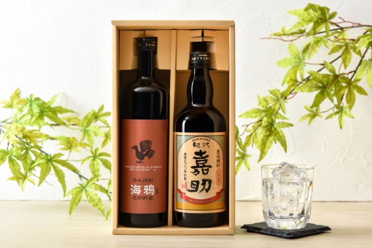 嘉助・海鴉 飲み比べセット 麦焼酎 