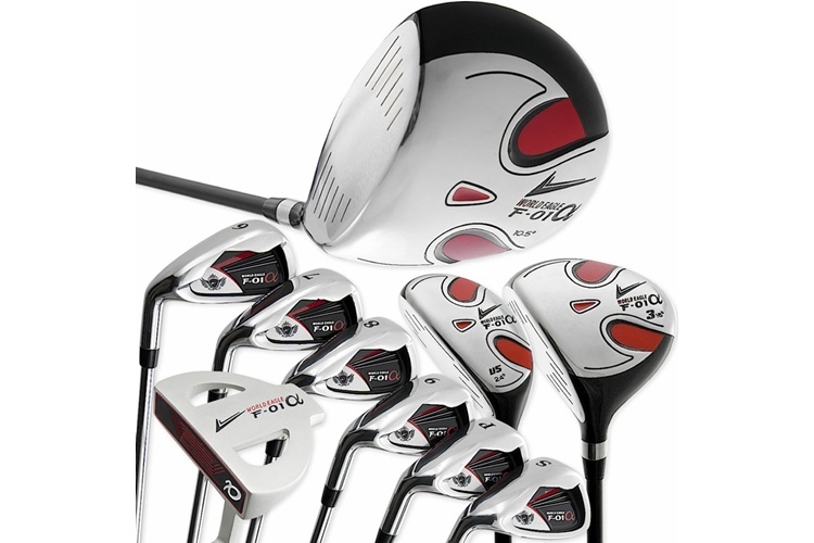 ワールドイーグル F-01a メンズ12点 ゴルフセット（バッグなし）（右・左）