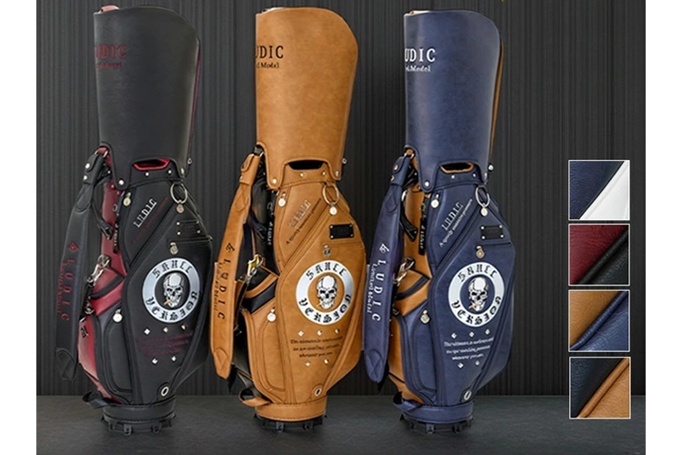 LUDIC 2025 NEW スカルバージョン キャディバッグ