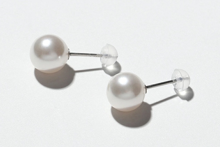 国産 パールピアス 6mm 8mm 10mm