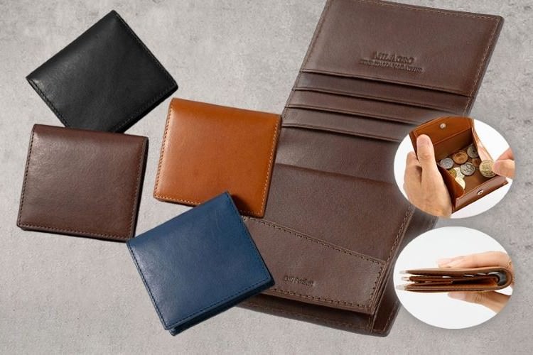 [MILAGRO(ミラグロ)　イタリアンレザー薄型財布　CA-MB-669]