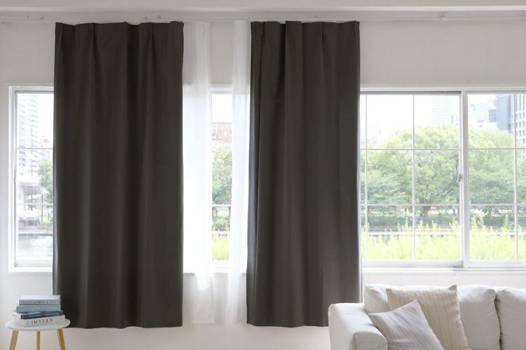 4枚組カーテン「さっぱりカーテン～プレミアム～」