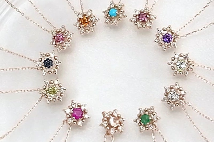 誕生石 ネックレス