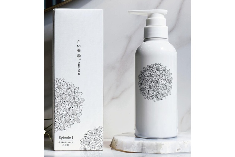 白い薬湯 高保湿バスオイル 300mL