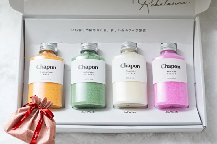 バスソルト ギフト Chapon チャポン 4本