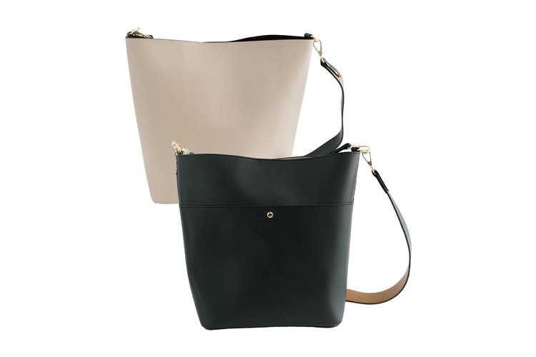 カラーズラージ2wayショルダーバッグ レディース