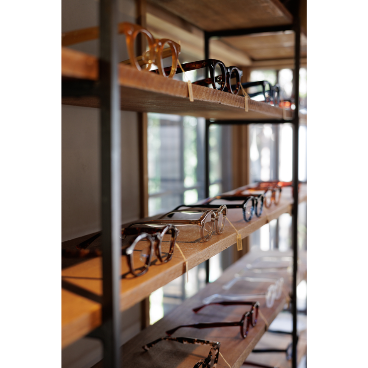 川越、澤口眼鏡舎の眼鏡フレーム